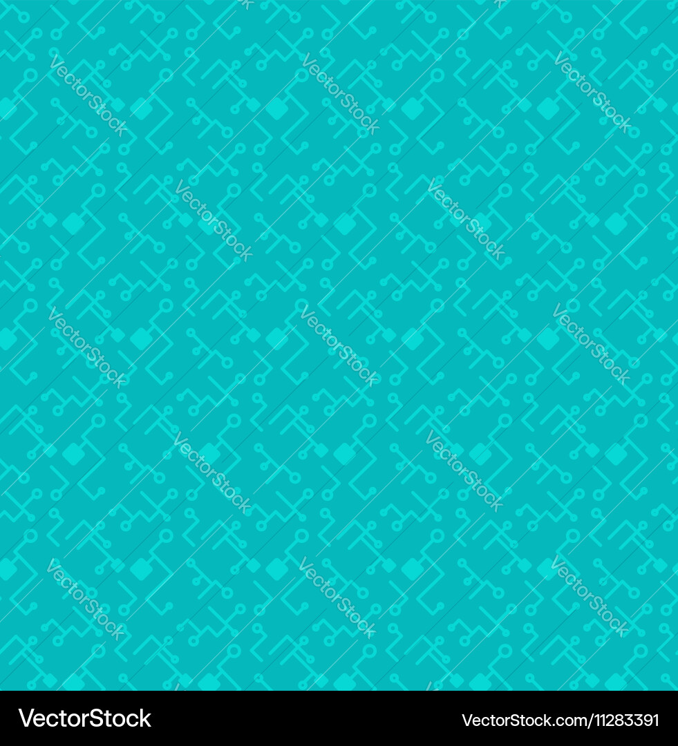 Computer processor chip seamless pattern Vector Image