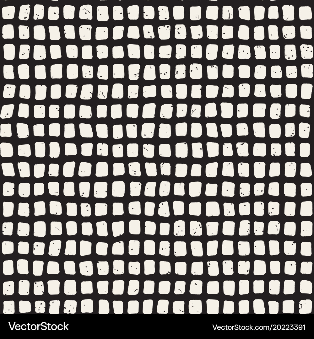 Hand drawn style seamless pattern abstract vector image