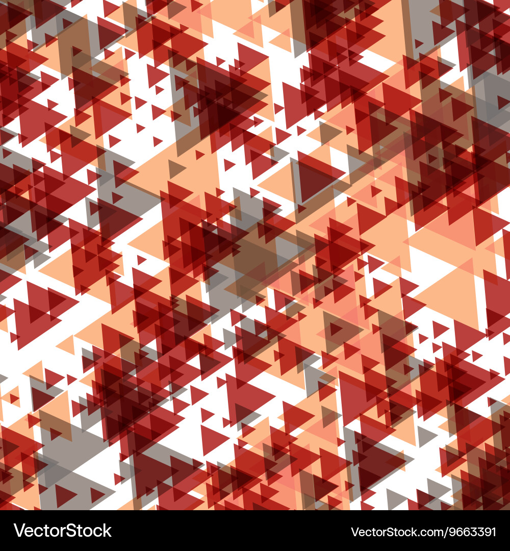 Triangle abstract halftone colour Vector Image