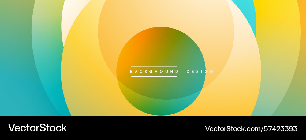 Abstract colorful layers create dynamic visual Abstract colorful layers create dynamic visual vector image