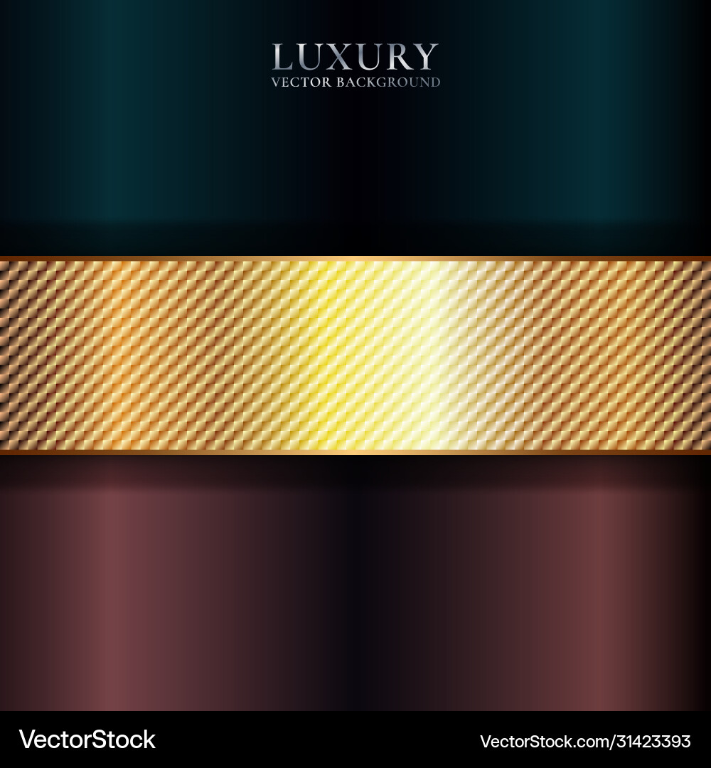 Abstract shiny metallic golden blue red stripe Abstract shiny metallic golden blue red stripe vector image