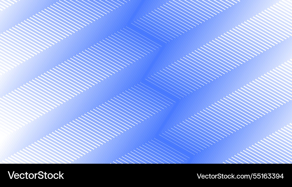 Blue zig zag pattern abstract background vector image