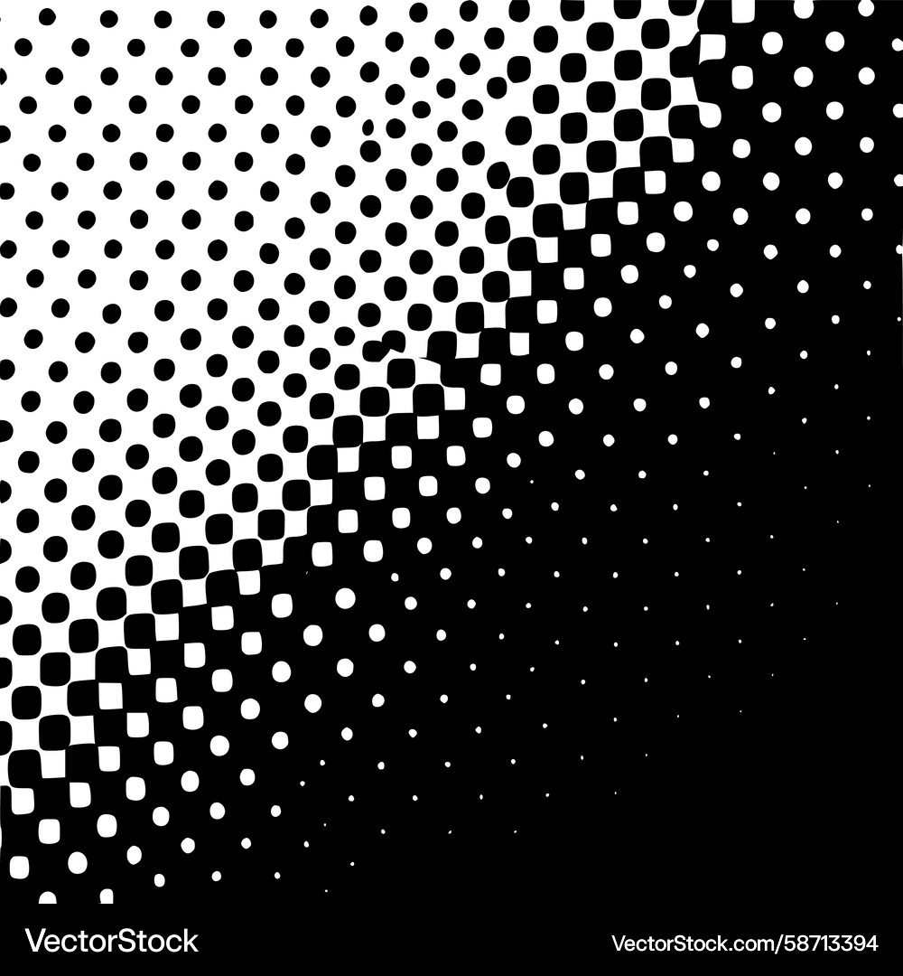 Dense Square Dot Pattern Vector Image