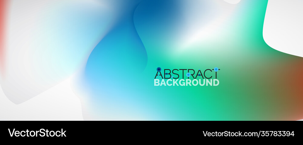 Fluid color gradient abstract background trendy Fluid color gradient abstract background trendy vector image