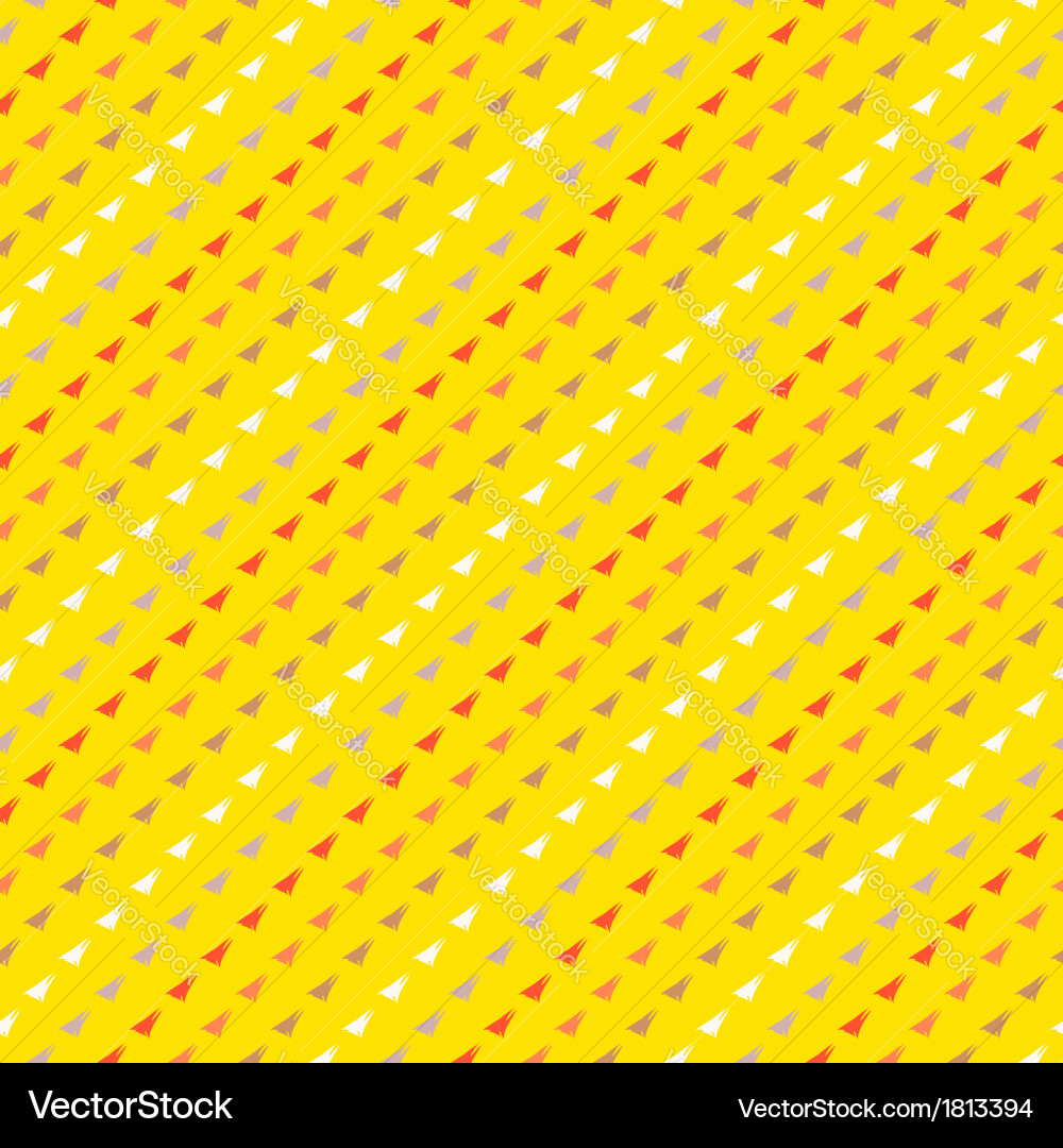 Retro Triangle Pattern vector image