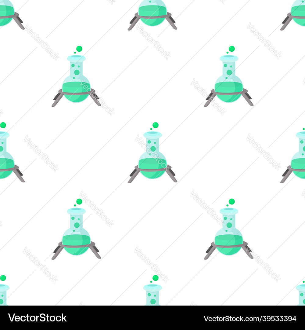 Test flask pattern seamless Test flask pattern seamless vector image
