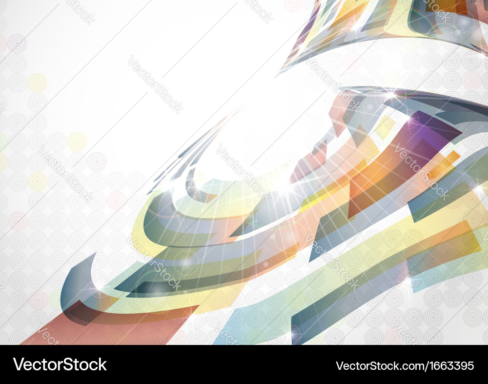 Abstract colorful background Vector Image