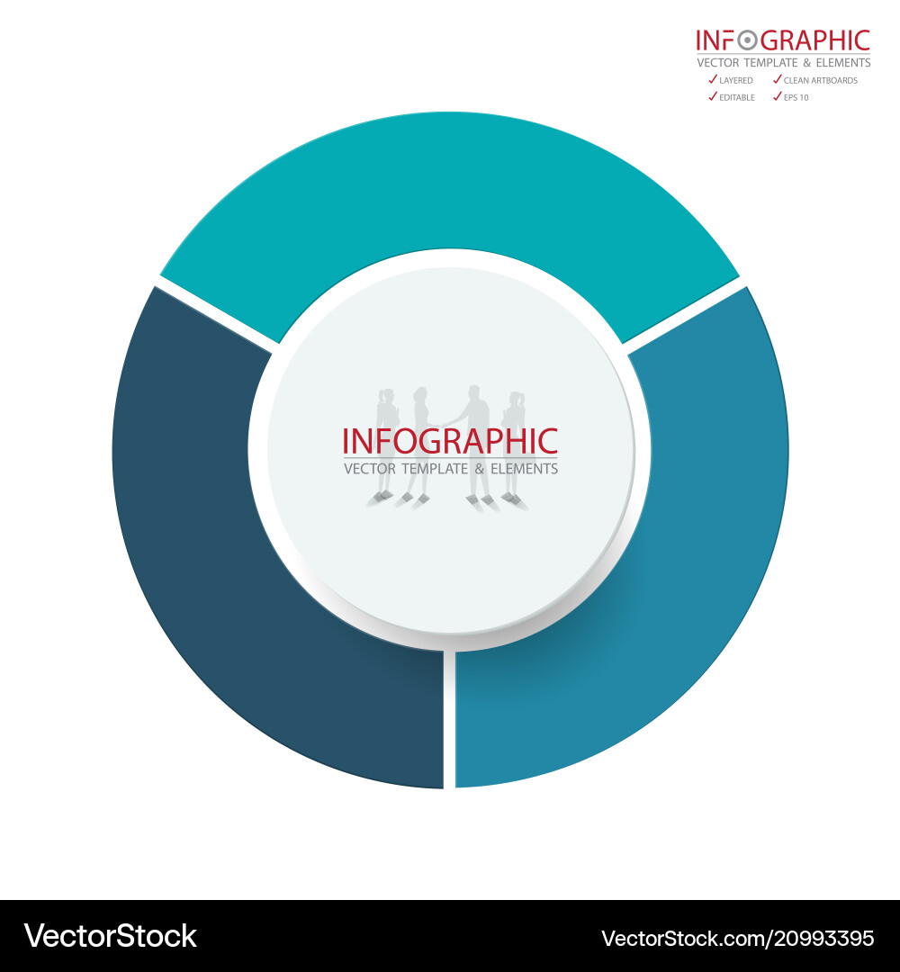 Abstract element infographics 3 option design Abstract element infographics 3 option design Vector Image