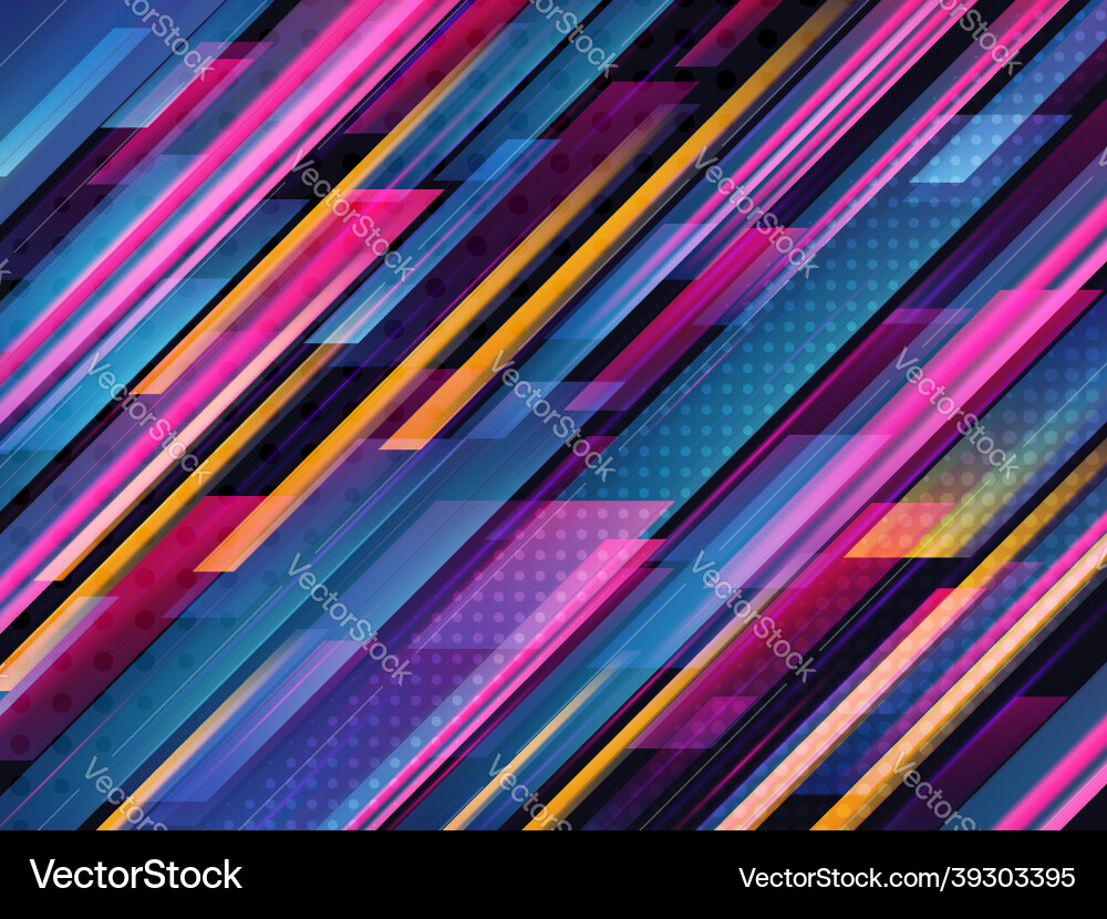 High speed hi-tech abstract background vector image