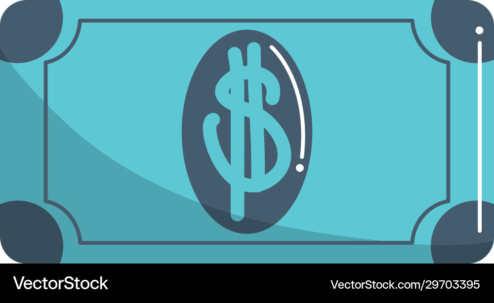 Money business financial banknote cash color tone Vector Image
