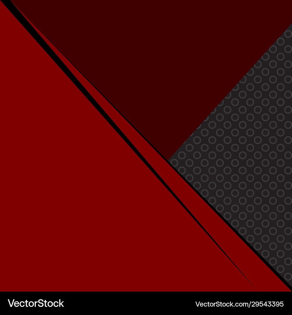 Technological background with red triangles Technological background with red triangles vector image