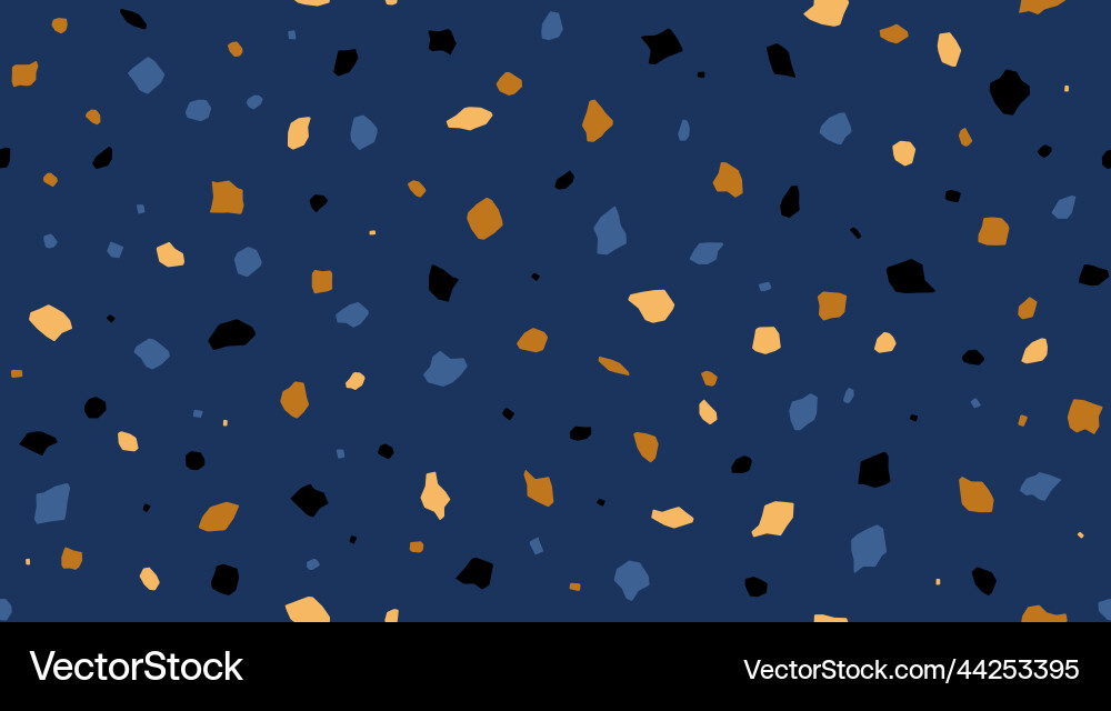Terrazzo seamless pattern repeating floor texture Terrazzo seamless pattern repeating floor texture vector image