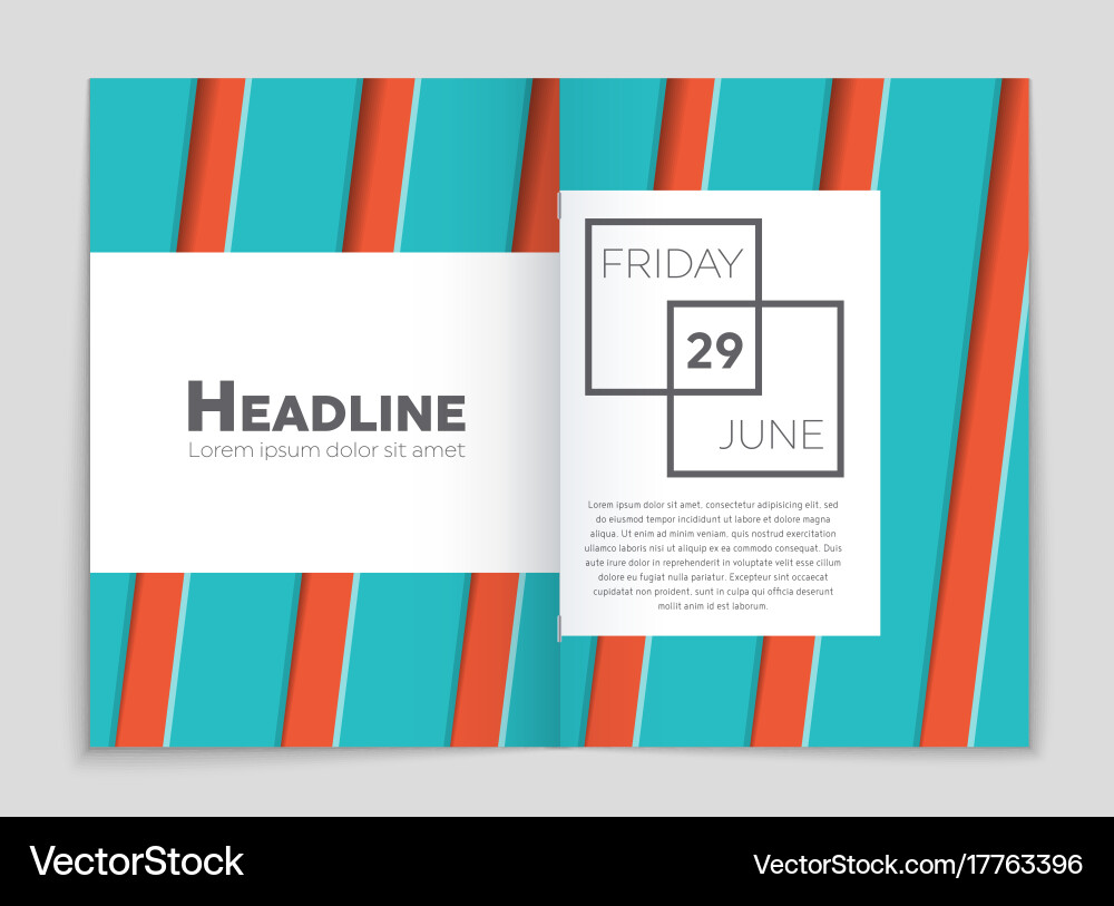 Abstract layout background set for art vector image
