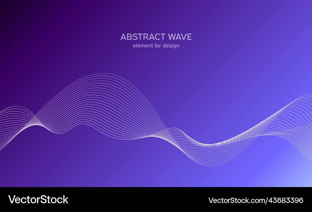 Abstract wave element for design digital Abstract wave element for design digital vector image