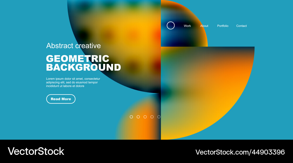 Circle abstract background with fluid gradient Circle abstract background with fluid gradient Vector Image