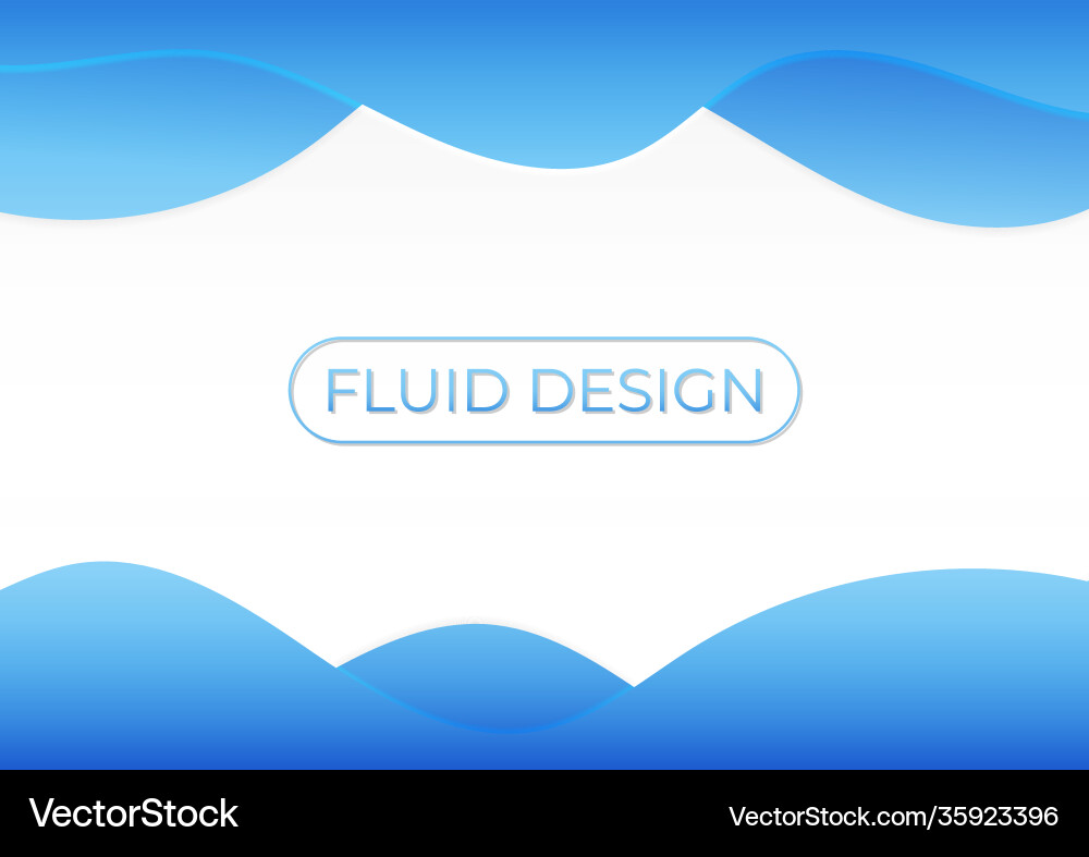 Fluid wave curve shape design cyan cool concept Fluid wave curve shape design cyan cool concept Vector Image