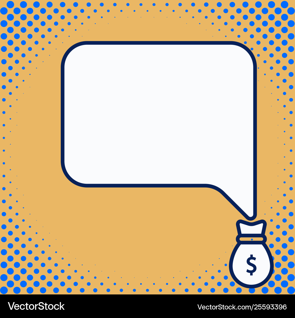 Isolated front view speech bubble pointing down Isolated front view speech bubble pointing down vector image