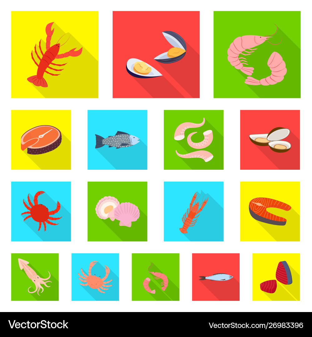 Isolated object product and ocean symbol set Isolated object product and ocean symbol set Vector Image