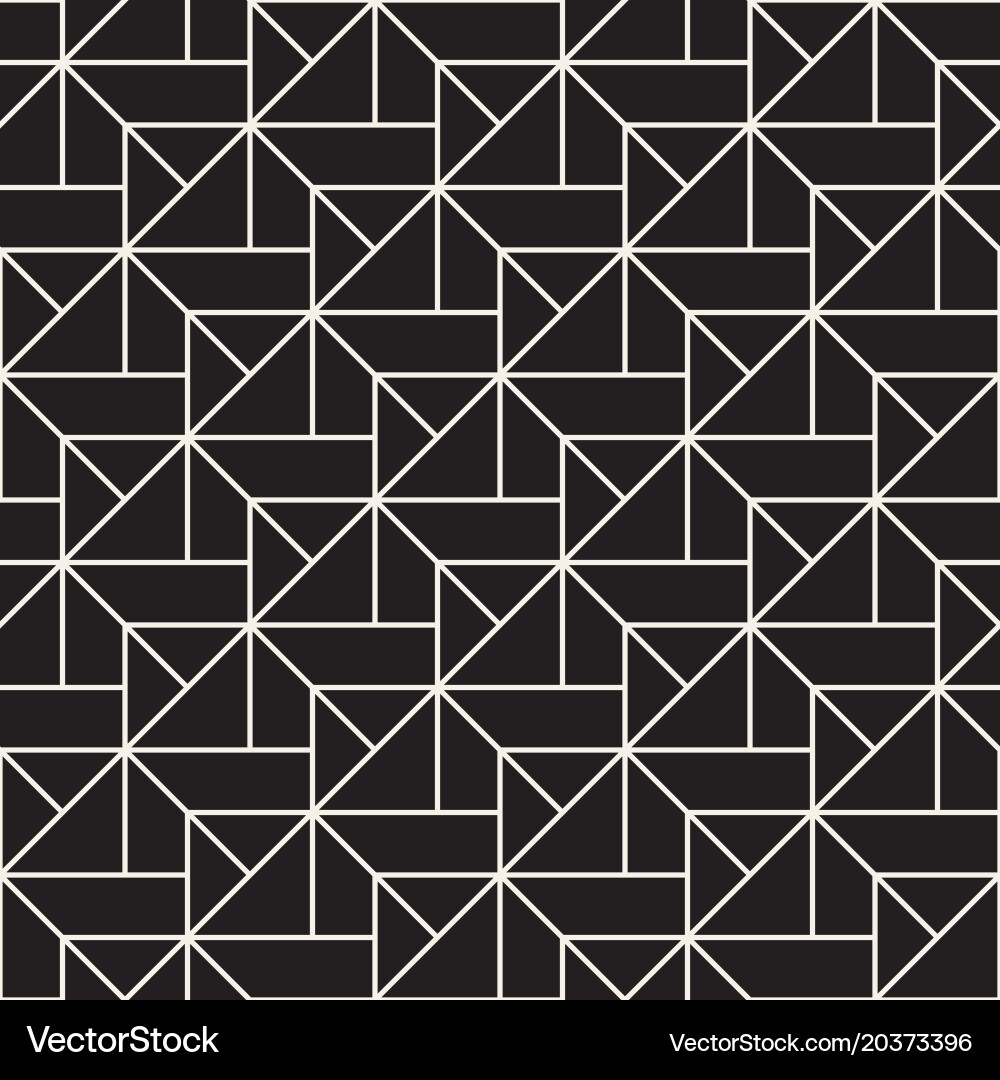 Modern Geometric Lattice Pattern vector image