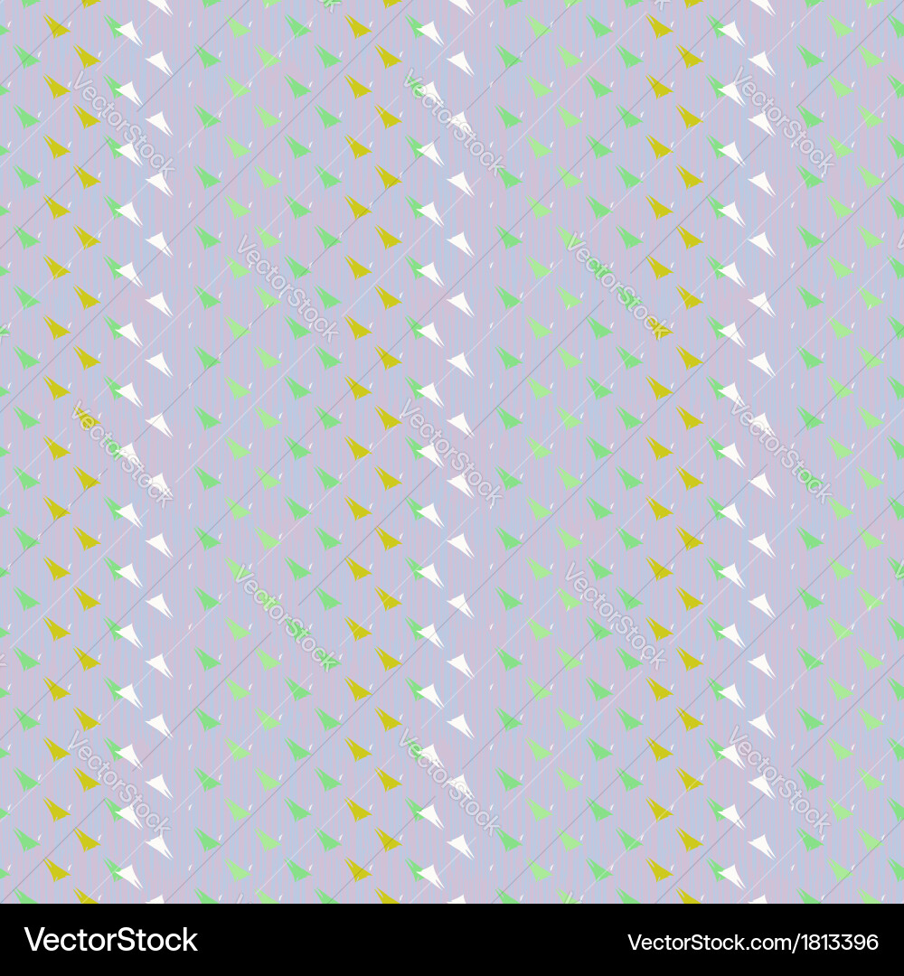Retro Triangles Pattern vector image