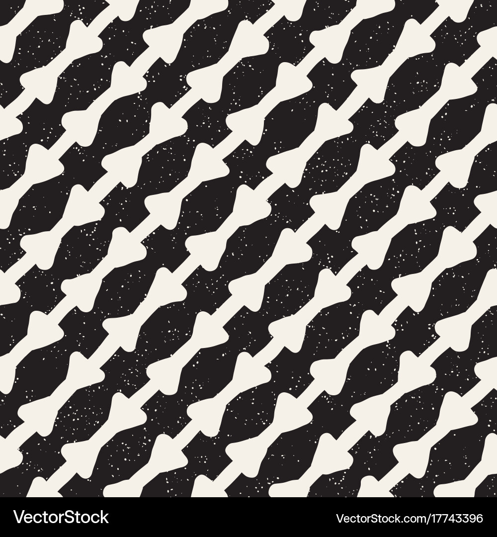 Seamless pattern with hand drawn lines abstract vector image