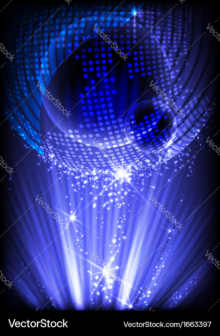 Abstract planet background Vector Image