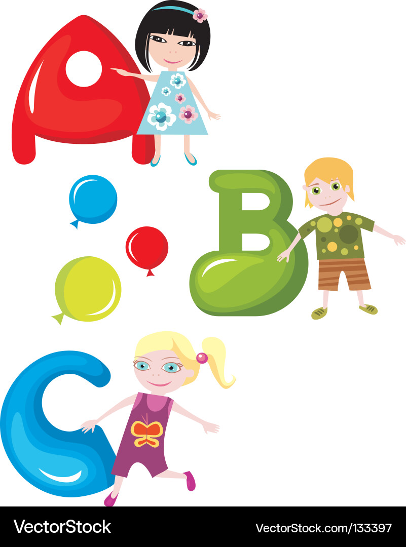 Alphabet Royalty Free Vector Image - VectorStock