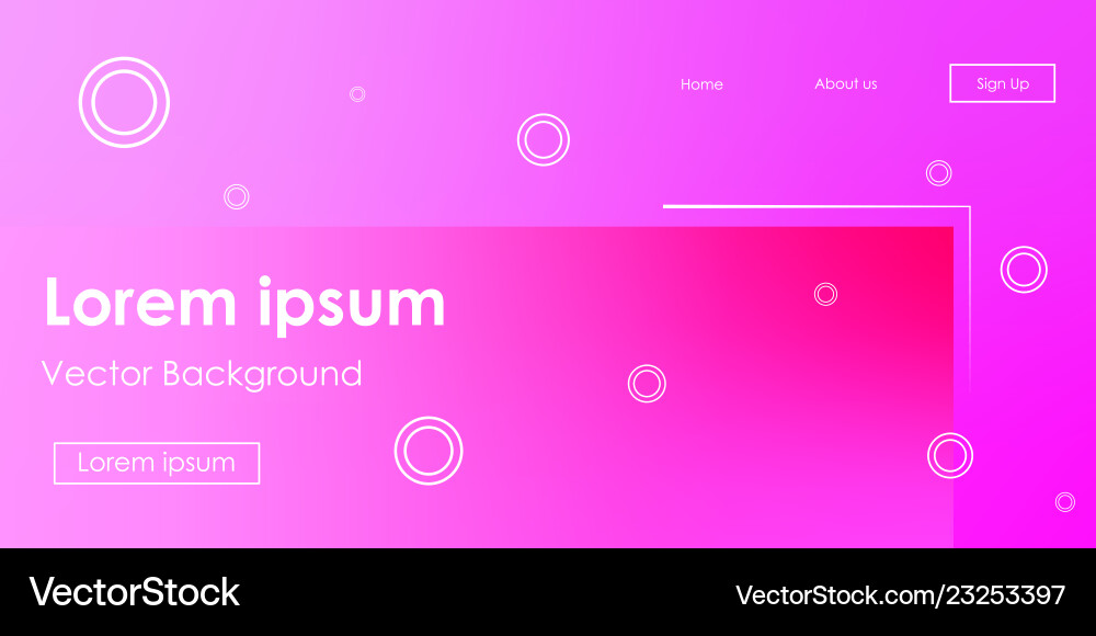 Futuristic horizontal gradientbackground vector image