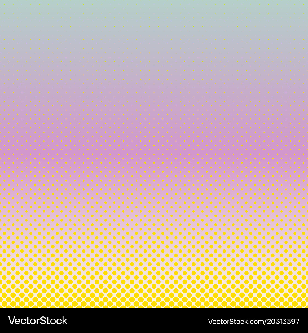 Halftone gradient dot pattern background - design vector image