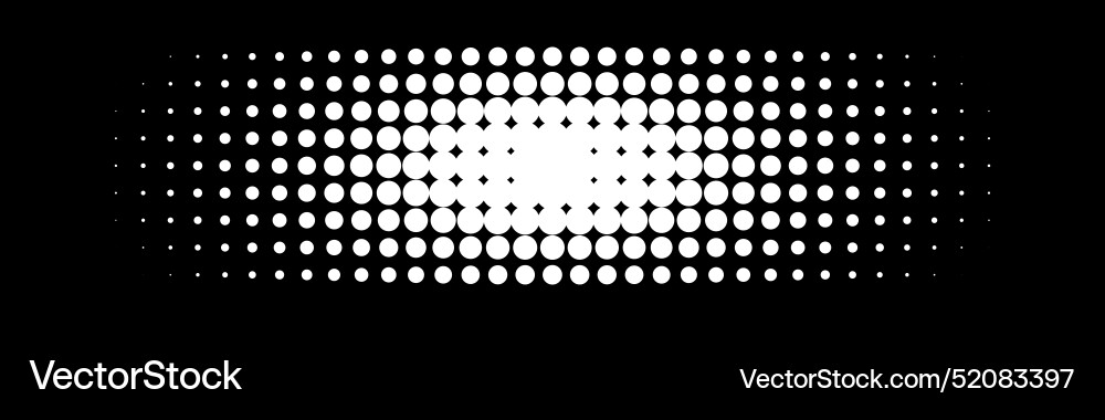 Halftone pattern dots background Halftone pattern dots background vector image