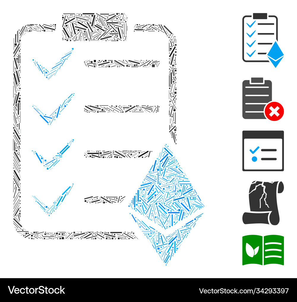 Hatch mosaic ethereum smart contract icon Hatch mosaic ethereum smart contract icon Vector Image