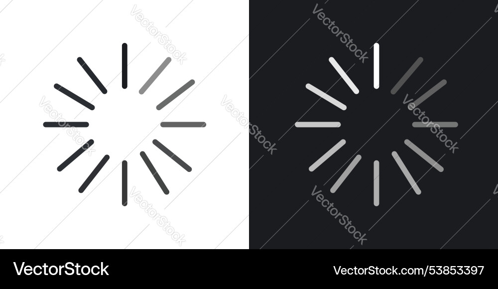Loading icon set Loading icon set vector image