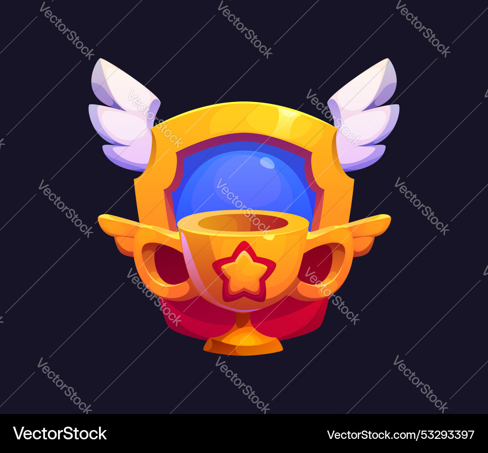 Motor and car racing cartoon rank award badge Motor and car racing cartoon rank award badge vector image