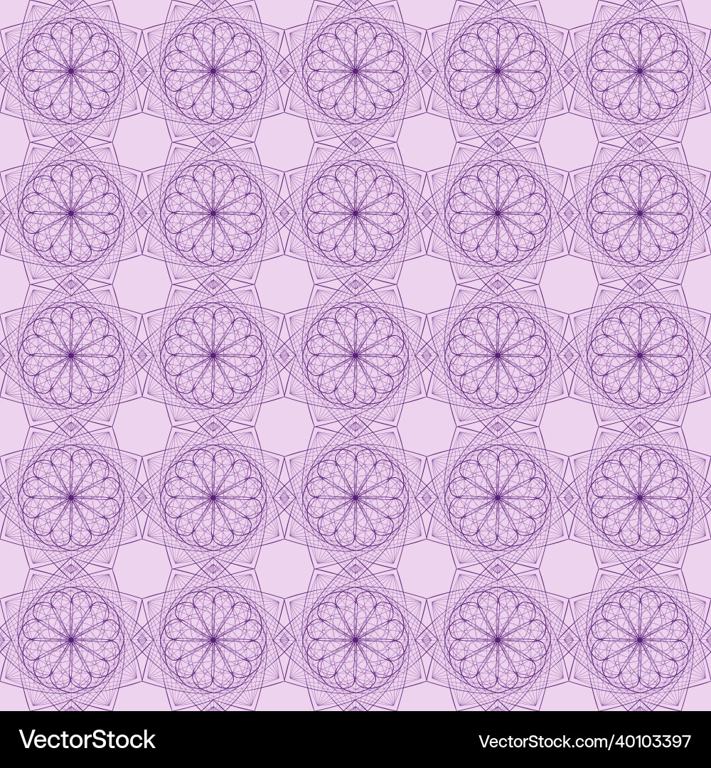 Openwork pattern vector image