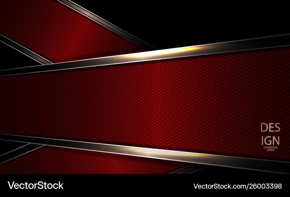 Abstract dark red composition with a texture frame vector image