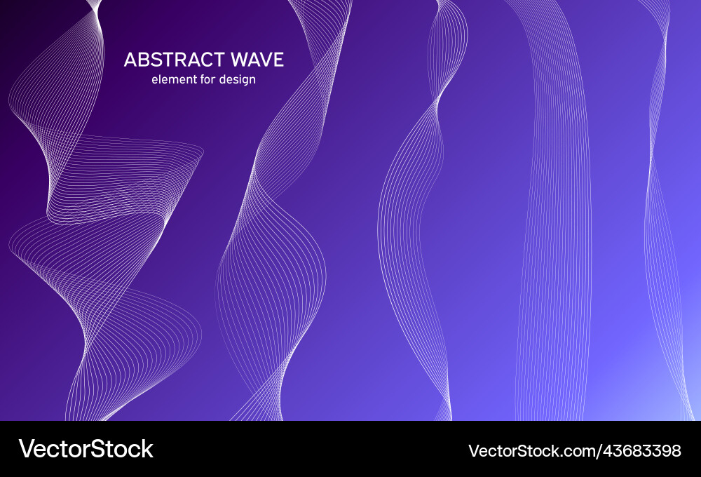 Abstract wave element for design digital Abstract wave element for design digital vector image