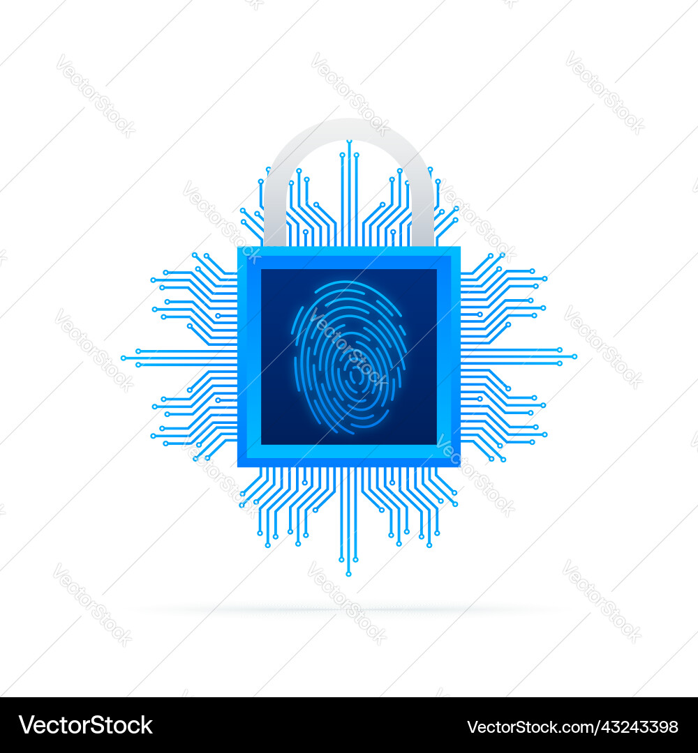 Cyber security logo with shield and check Cyber security logo with shield and check vector image