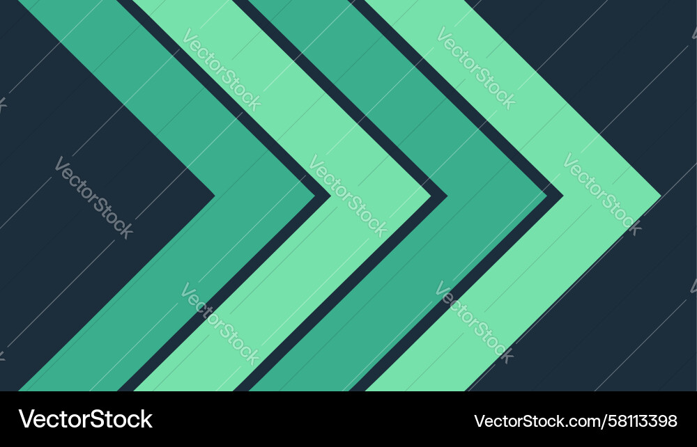 Dynamic Chevron Arrow Gradient Pattern Vector Image