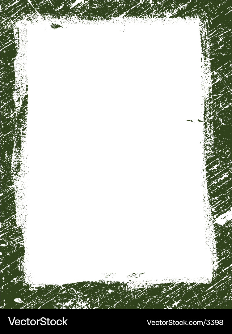 Grunge border Vector Image