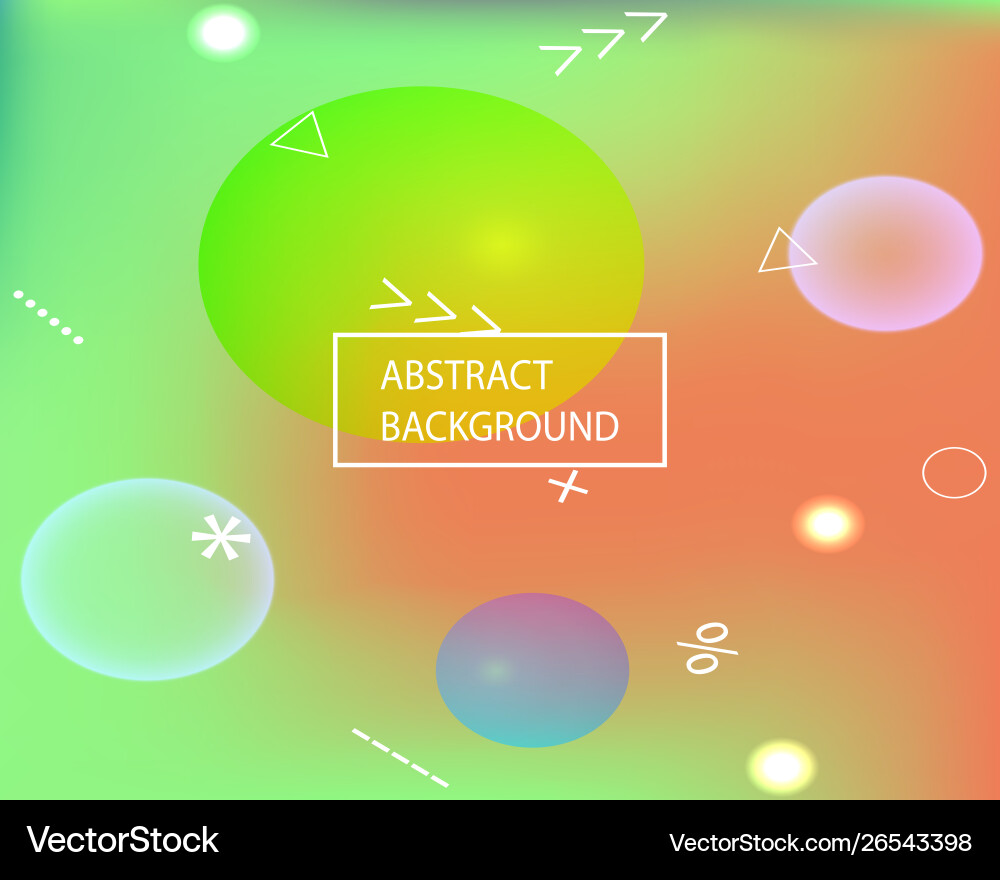 Magic backdrop from blurry patterns Vector Image