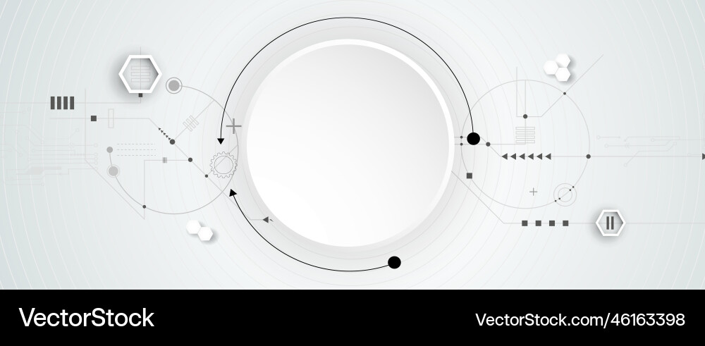 Technology data background idea of global Technology data background idea of global vector image