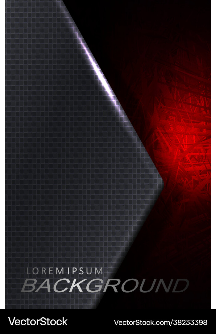 Textured in red with a gradient gray vector image