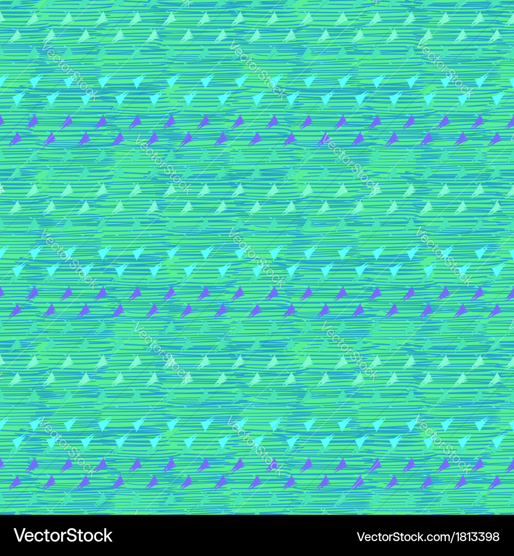 Triangular Retro Pattern vector image