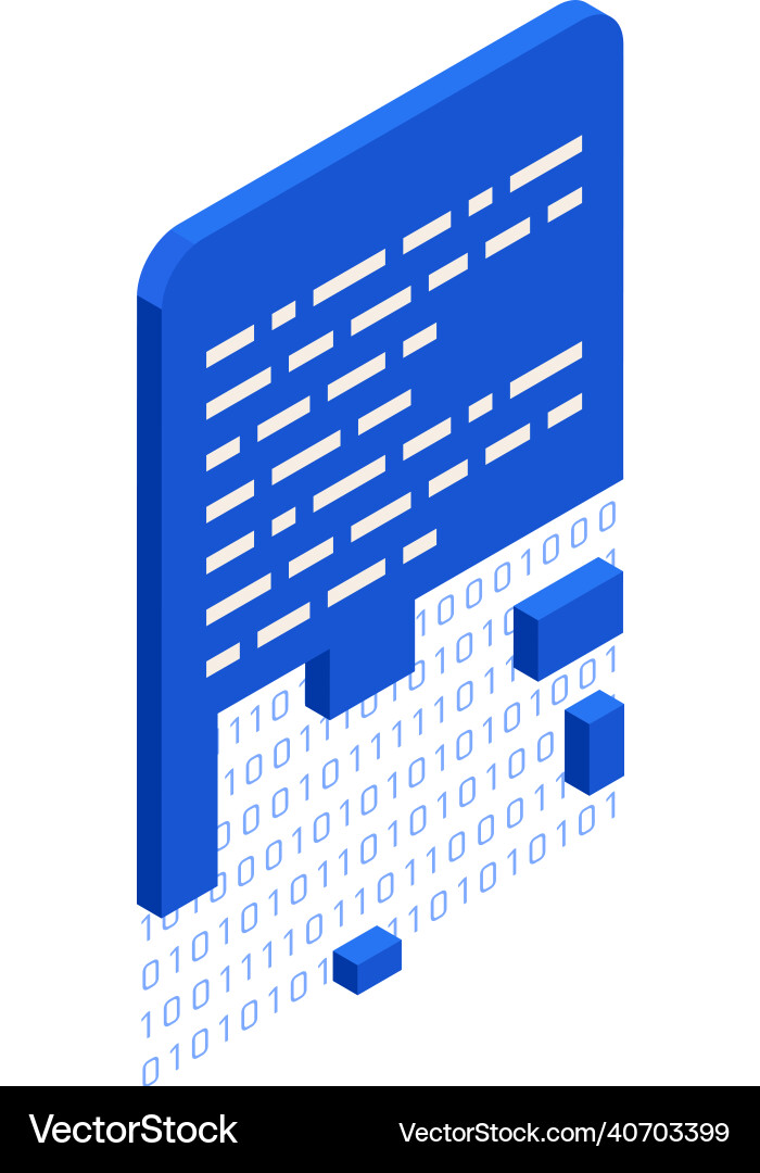 Defragmentation of document composition Defragmentation of document composition vector image