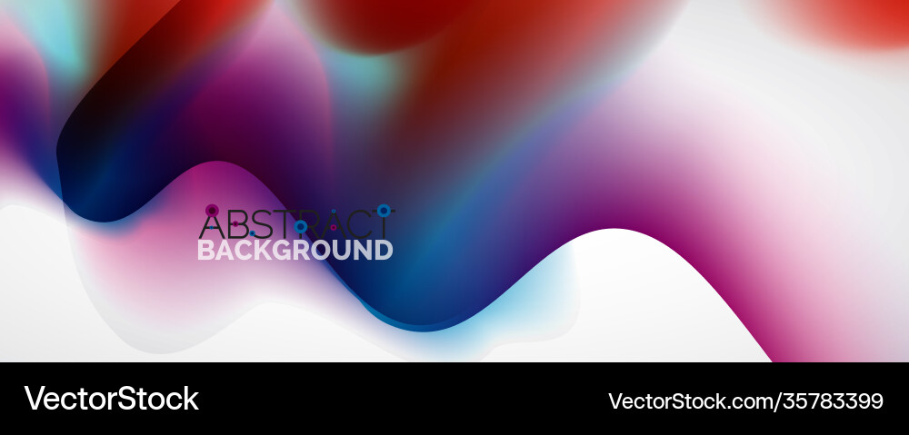 Fluid color gradient abstract background trendy Fluid color gradient abstract background trendy Vector Image