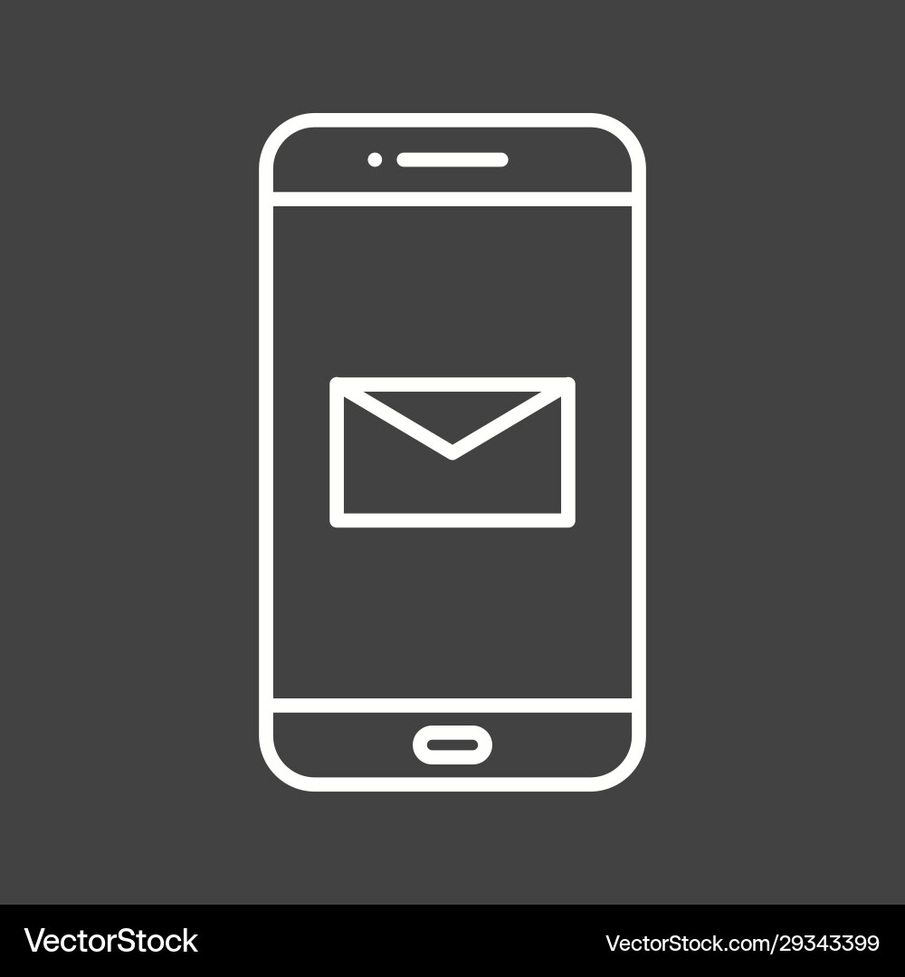 Unique multiple app line icon vector image