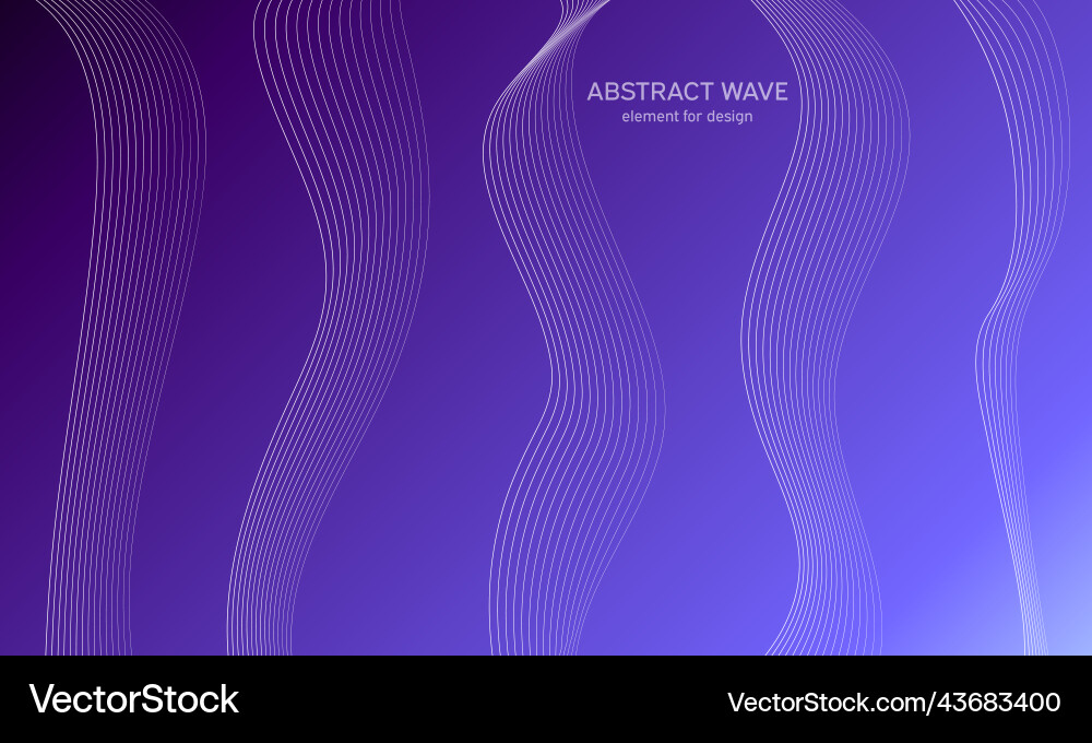 Abstract wave element for design digital Abstract wave element for design digital vector image
