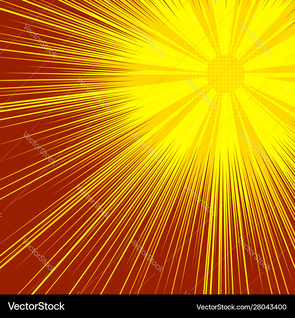 Abstrakt sonnig explosive comic Hintergrund Abstrakt sonnig explosive comic Hintergrund vektorbild