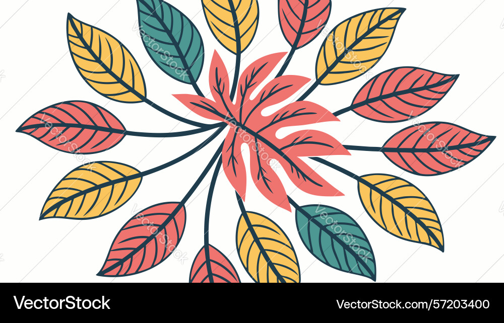 Elegant feather ring with intricate patterns vector image