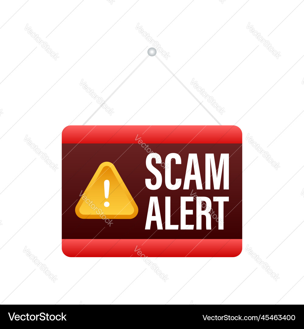 Scam Alarm Hacker Angriff und Web-Sicherheit Scam Alarm Hacker Angriff und Web-Sicherheit vektorbild